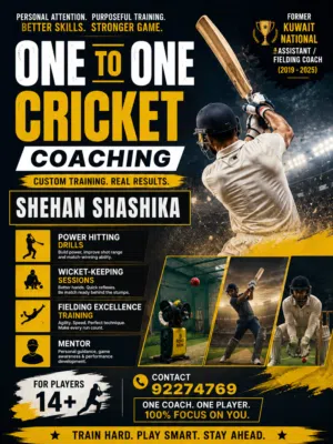Cricket Coaching