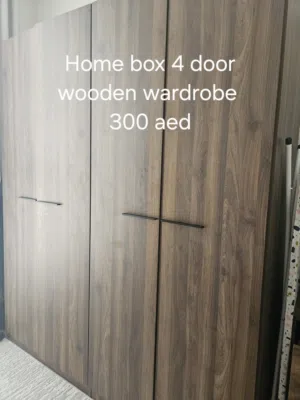 home box 4 door wardrobe