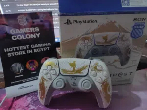 DualSense Golden Ghost of Yōtei - كسر زيرو بالضمان والفاتورة