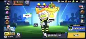 Brawl stars account 110k trophies all brawlers all are maxed out