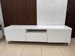 خزانة تلفزيون اكيا مع غطاء الاكرليك