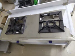 fabricating stainless steel gas stove