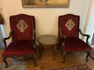 صالون فاخر قماش وردة