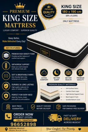 Medical Mattress, Pillow Top in all sizes