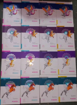 مجموعة كتب الثانوية العامة علمي رياضيات كاملة . 400 جنيه
