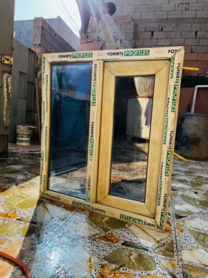 شباك pvc مستعمل قليل جداً