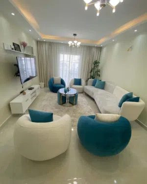 Sofa Set طقم كنب فخم جداً  Modern Look – Great Condition – Don't Miss This Deal