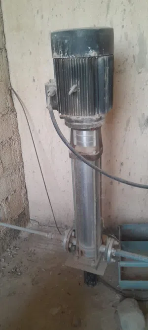 كمبريسر هواء مع مضخه ماء