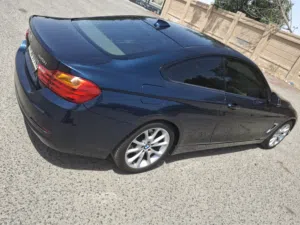BMW 420 موديل 2016 بحالة ممتازة شرط الفحص جير وماكينة وشاصي للبيع بداعي السفر