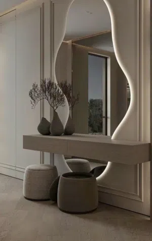 ارفف ومرايات وتسريحات الهبه ولجديده