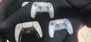 PS 5 controller 30th anniversary and white
