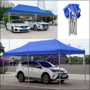 مظلة كازبو 4.5 متر للسيارات للجلسات العائلية والرحلات