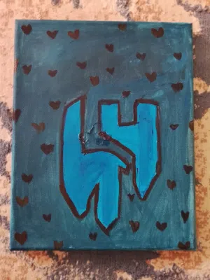 لوحة رسمة الهلال