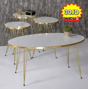 طاولة شاشه وطاولات وسط