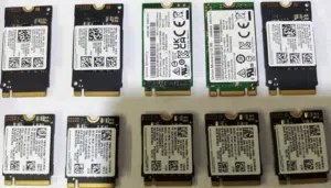 عدد 10 هاردات M.2 و NVME استيراد كسر زيرو 128 جيجا بسعر 5000 جنيه