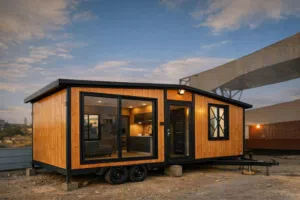 بيوت متنقله و حمامات وغرف خيل