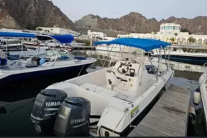 قارب 25 قدم بحالة ممتازة