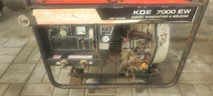 welding generator condition use