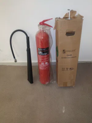 طفاية حريق 5كيلو، ماركة FIRELESS CA50 وزن5كيلو