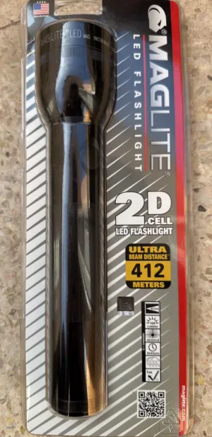 كشاف احترافي MAGLITE 2D LED أمريكي اصلي  412 متر