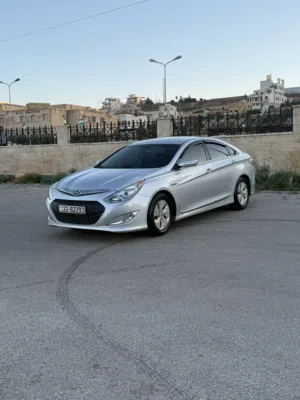 هيونداي سوناتا هايبرد موديل  2013 فحص كامل 7 جيد بحاله الشركه