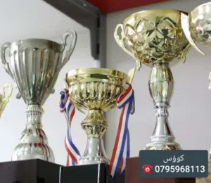 كؤوس وميداليات ودروع أوسمة تميز