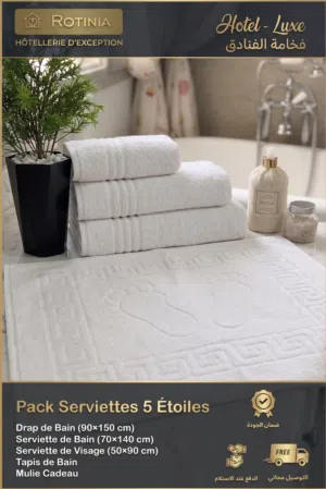 Pack Serviette Blanc