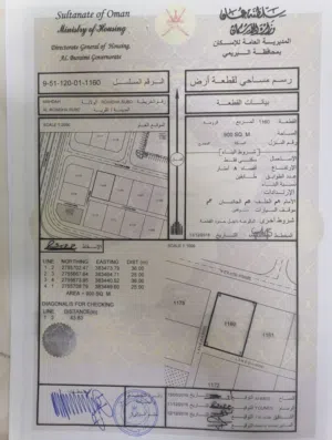 Residential Land for Sale in Buraimi Mahdah