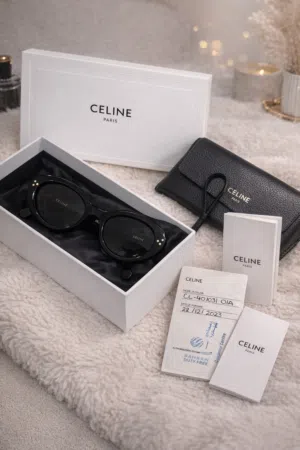 New original authentic celine women sunglass
