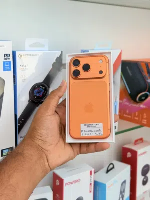 Used Apple iPhone 17 Pro in Orange with 256GB Storage - Excellent Condition