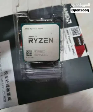 معالج R3 2200G بكرت شاشة مدمج