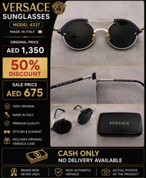 Original Versace Sunglasses – 50% OFF  Brand New