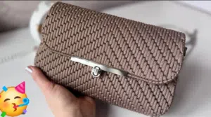 حقيبة الأناقة المنسوجة باليد
