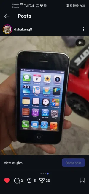 اقرأ اعلان قبل وعدم تواصل لغير الجاد واكثر من اعلان دي في دي#ايفون 3gs بحاله جيده جدا طابعة كانون