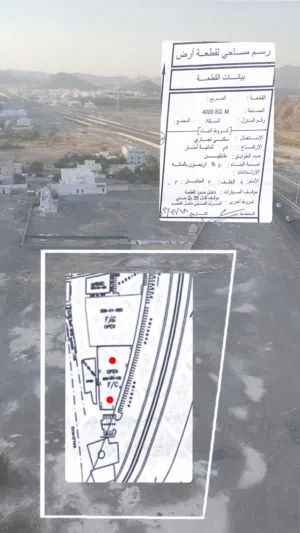ارض سكني تجاري تنفع لمحطة بترول