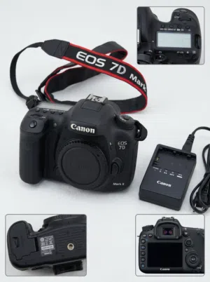 كامرة كانون 7D mark Ii.  للبيع 100 قابل للتفاوض الكامرة مع البتري و الشاحن فقط