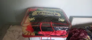 أغطية عدد 2 تقريباً جديد مع مسبل سرير نفر ونص بحالة الواكلة ..البيع بسبب السفر المستعجل