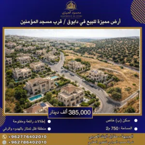 Residential Land for Sale in Amman Dabouq