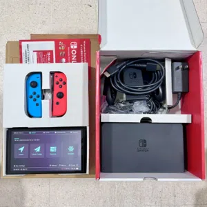 Nintendo Switch OLED Modded 128gb with box and accessories