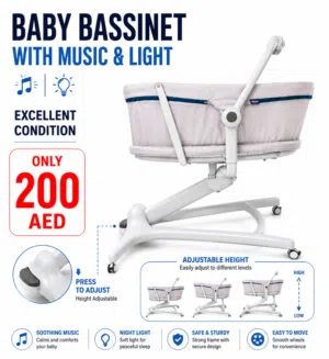 Chicco Baby Bassinet with Music & Light