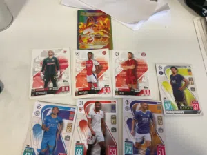Football and Pokémon cards new un used