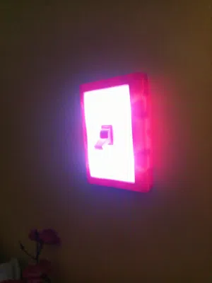 ضوء ليد للحائط قابل للتعليق led wall switch night light