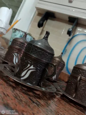 فناجين تركية اسطمبولية اصلية فاخرة