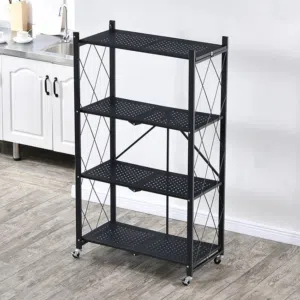 رف حديد4طابق قابل للطي