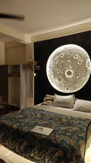 wall moon decor