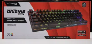 HyperX alloy origins core red switches