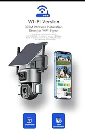 S5 4G-4K-8MP-10X Solar Dual Linkage Battery