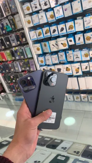 Ip 14 pro max 256g used مدخل خط