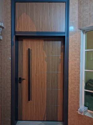 wpvc & fiber & cast aluminium Doors