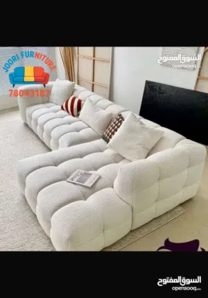 NEW L SHAPE SOFA MAKE ORIGINAL WOOD 3 YEAR WARRANTY FOAM AND WOOD SOFT FOAM SHOP SEEB MARKET MUSCAT